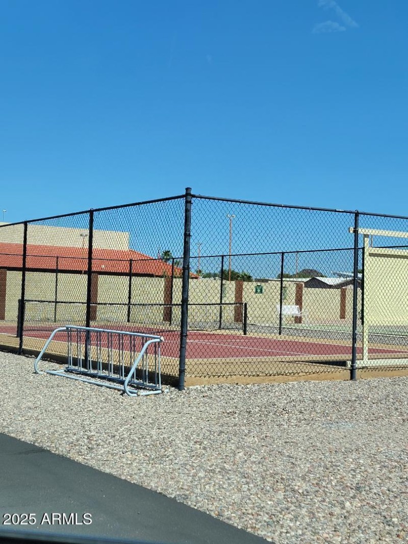 Florence Gardens Pickle Ball court
