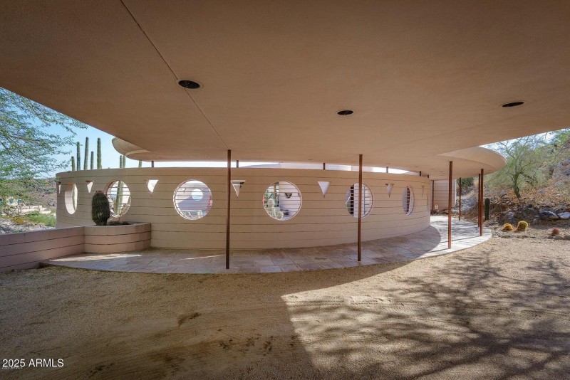 Under carport