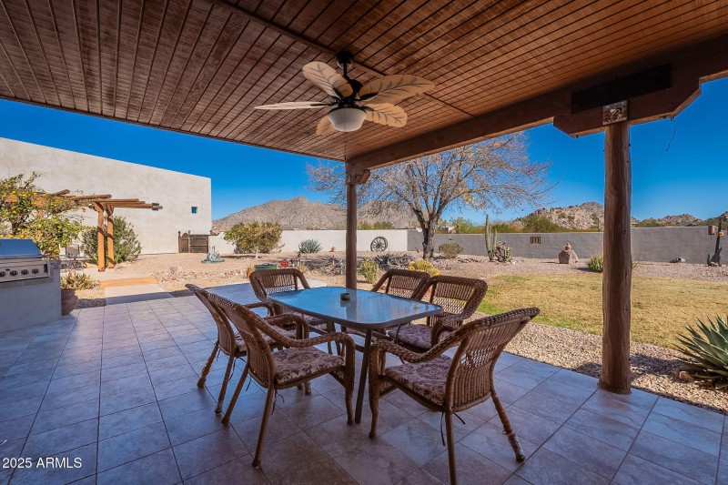 Covered Back Patio