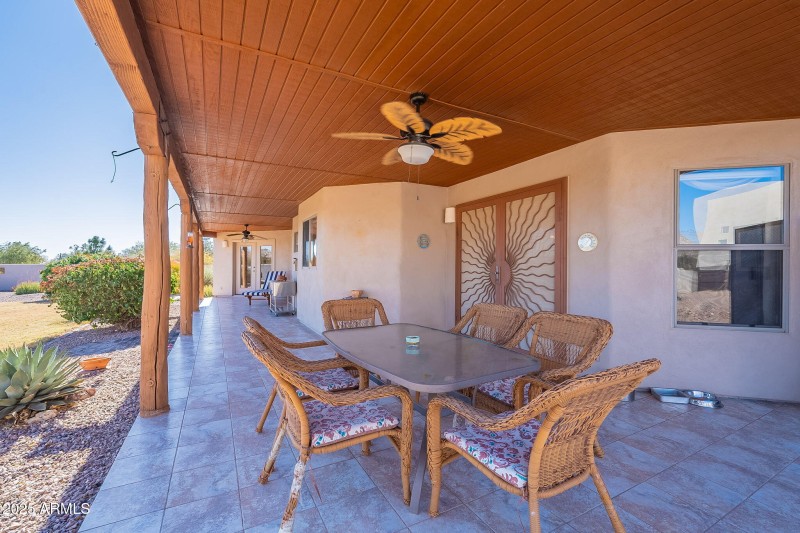 Covered Back Patio