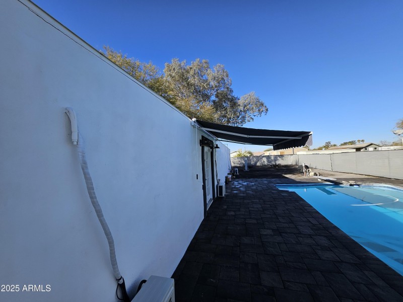 Pool Deck Area side view