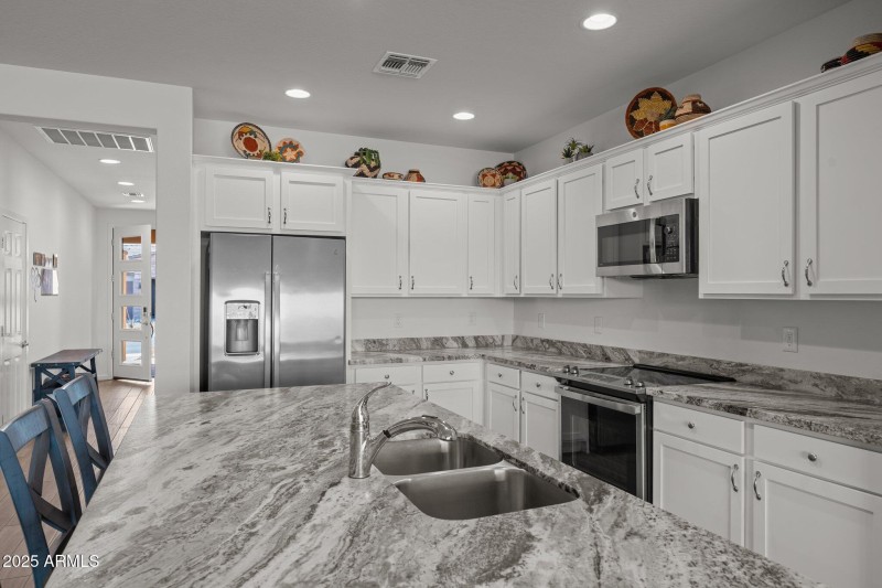 Beautiful leathered granite