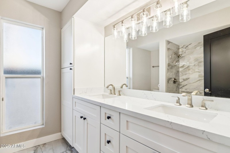 Dual Vanity Bathroom Design
