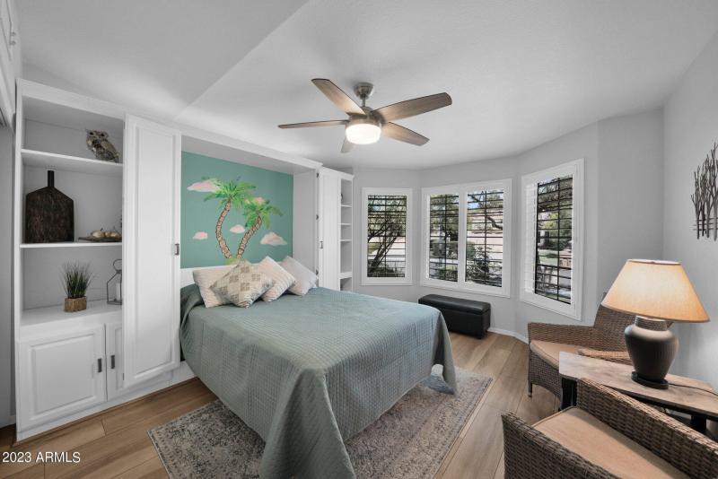 Murphy Bed in Guest Room