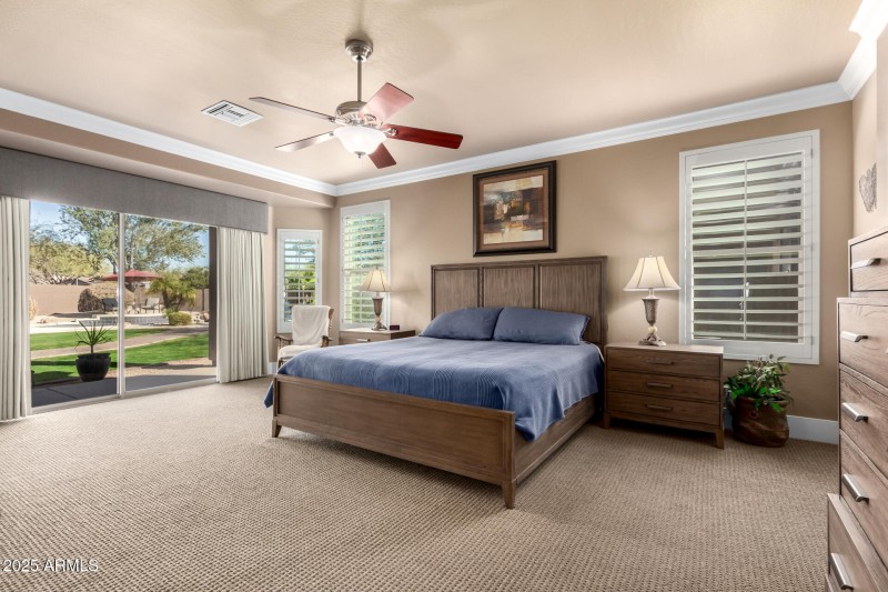 Main Bedroom with furniture