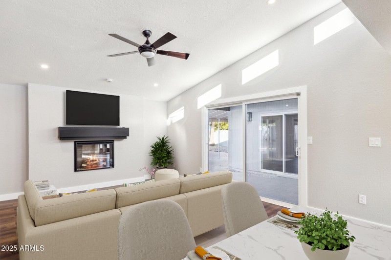 Family Room with Fireplace