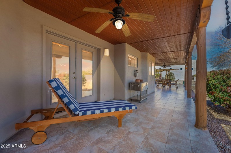 Covered Patio off Primary Suite