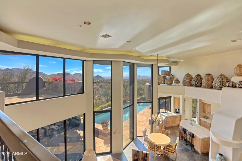 Upstairs views