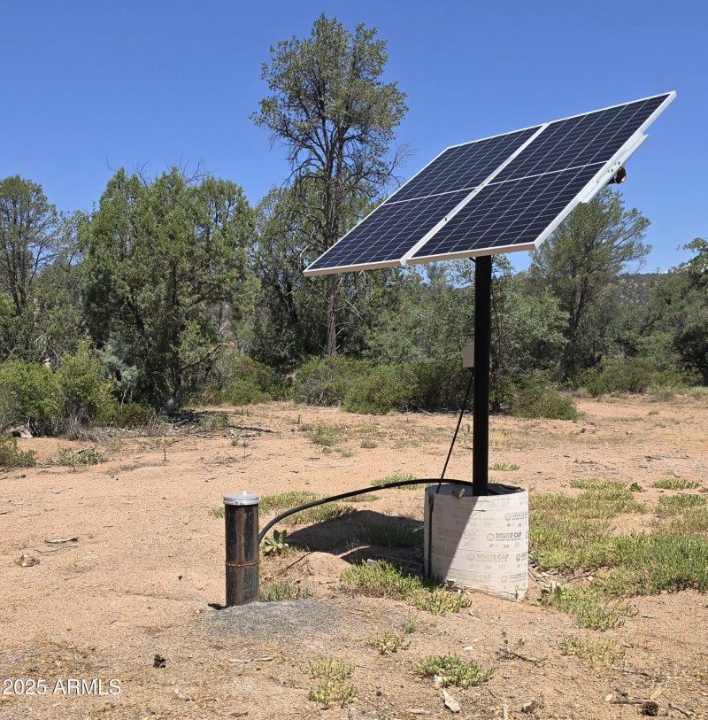 Well & Solar panel