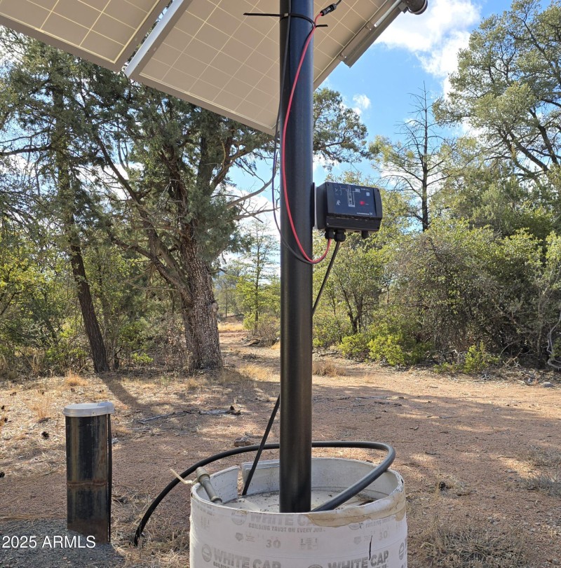 Well & Solar Pump Equipmt twd driveway