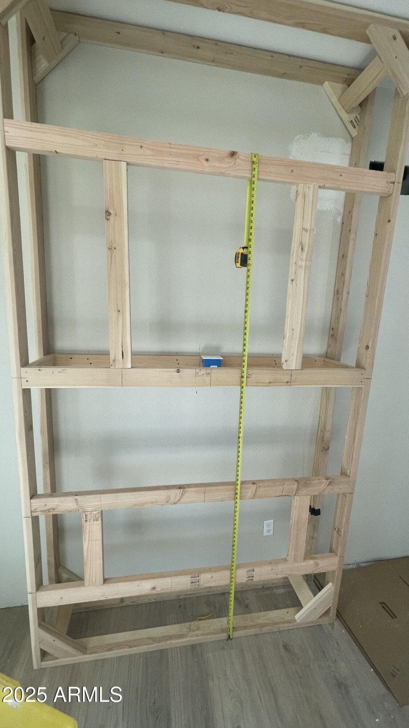 Above Fireplace Electric Access