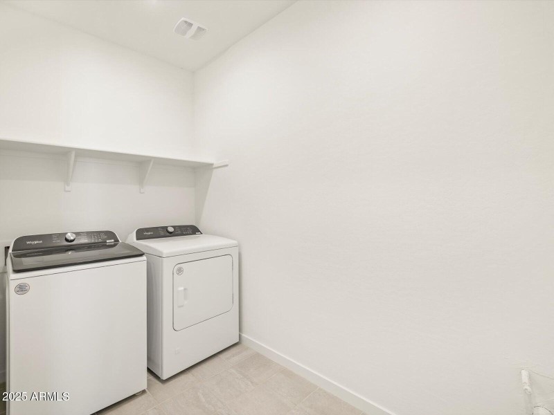Included Washer & Dryer