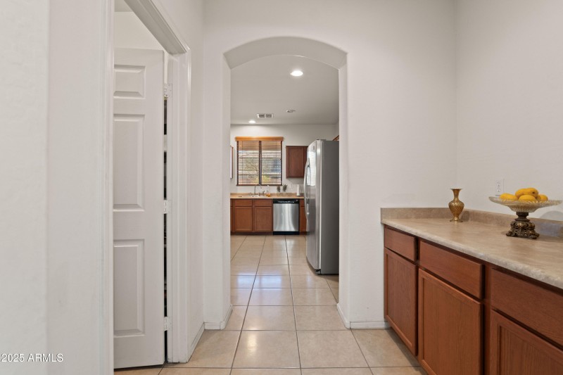Kitchen entrance