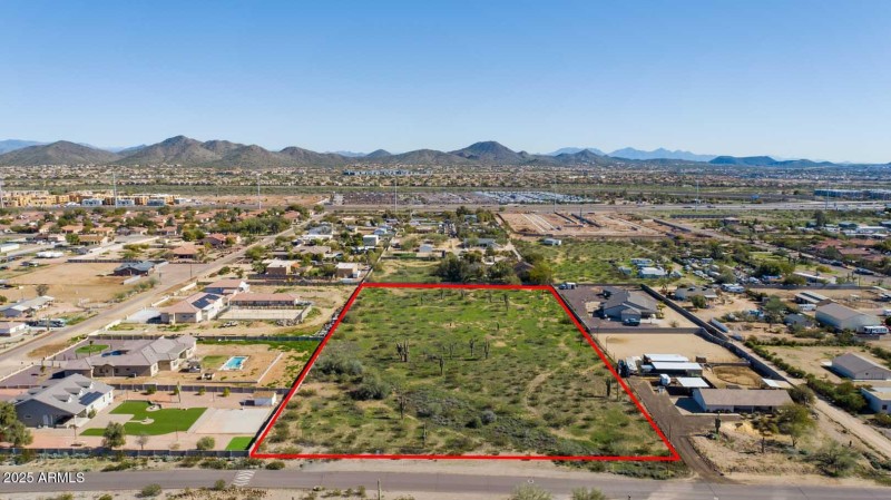 Aerial View of E side parcel