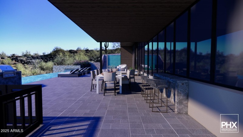 Patio rendering