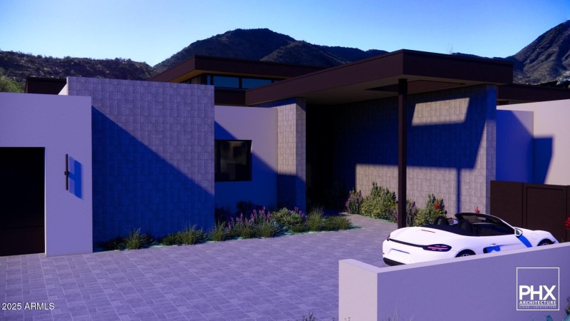 Front entry rendering