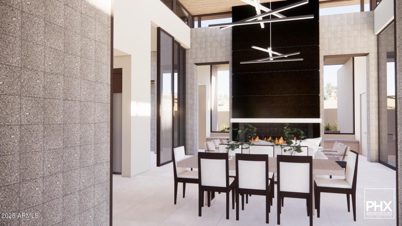 Front entrance rendering