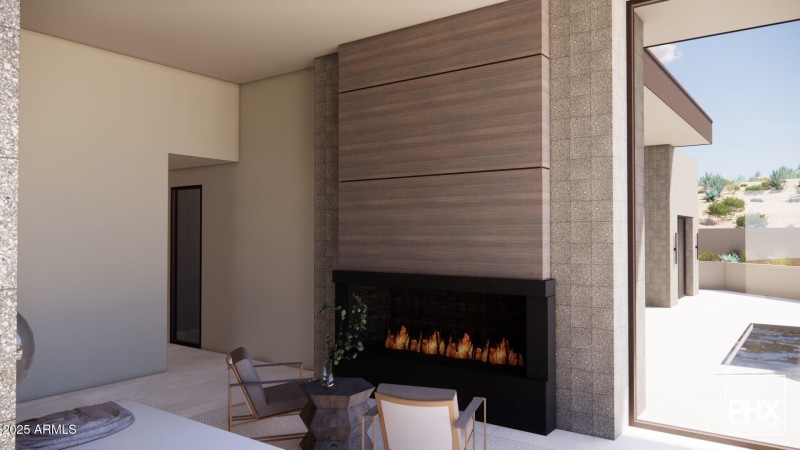 Primary bedroom rendering