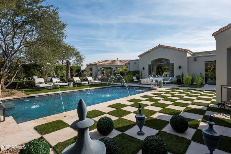 Pool and Deck Area