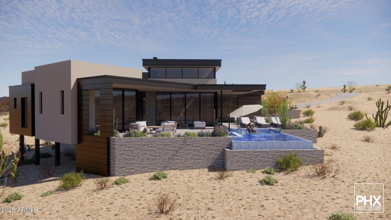 Exterior rendering