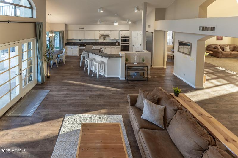 Kitchen and Family Room