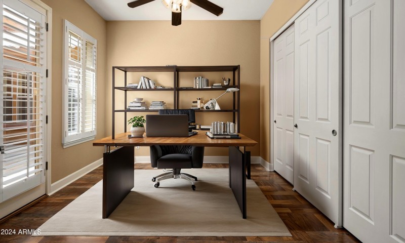 Bedroom 2 (as office)