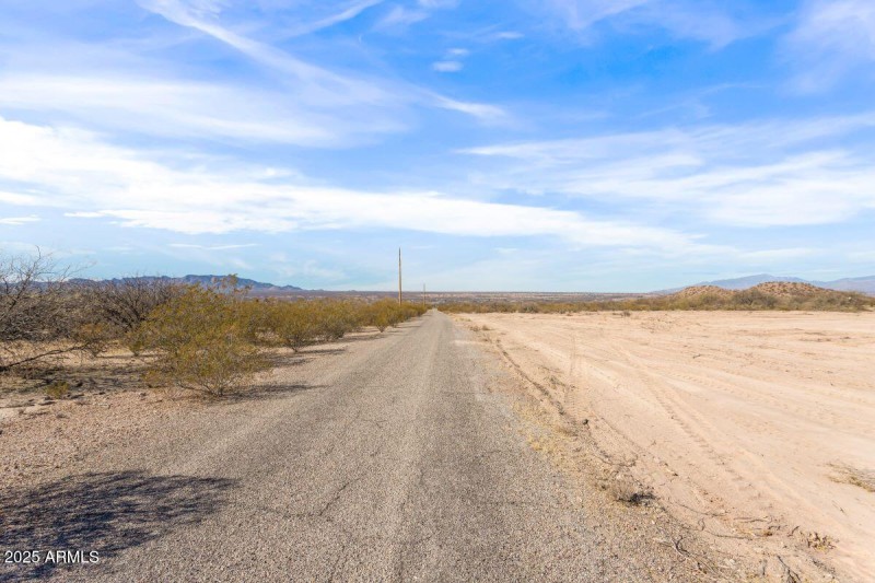 paved road