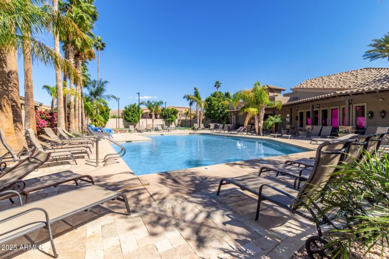 Heated pool