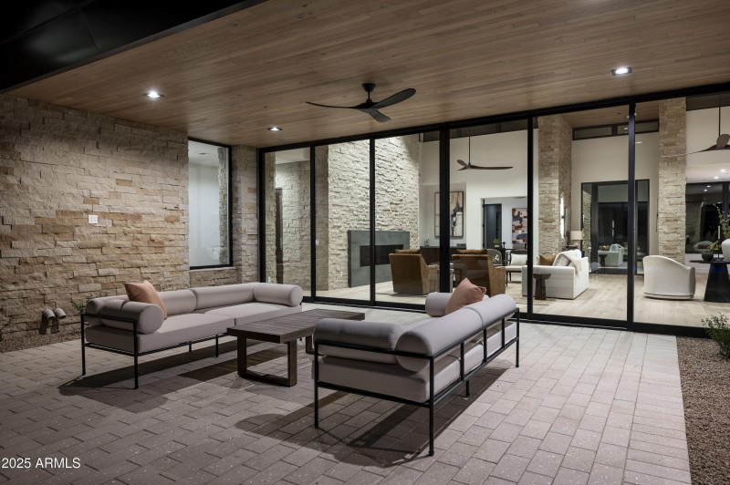 Covered Back Patio