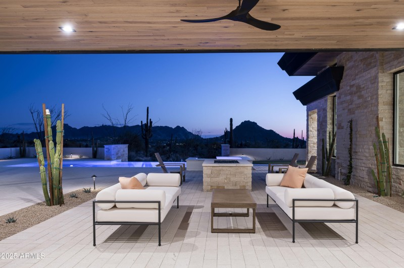 Covered Back Patio
