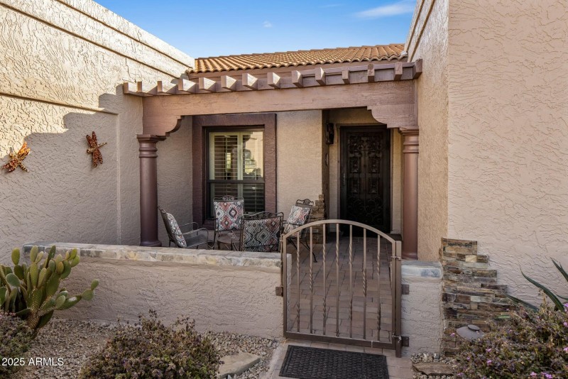 Rio Verde Front Courtyard