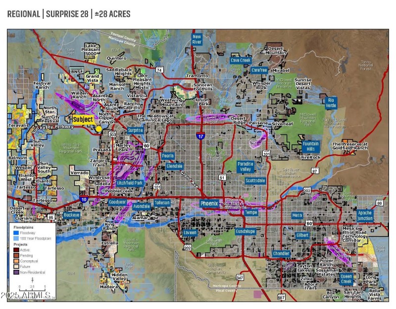 AZSW48572 Regional Map