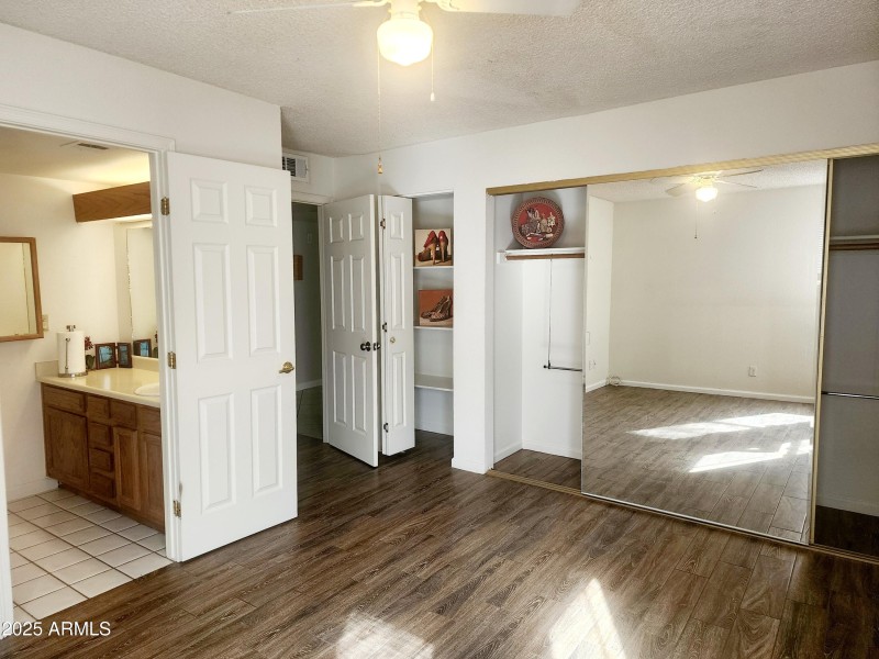 MASTER BEDROOM CLOSETS