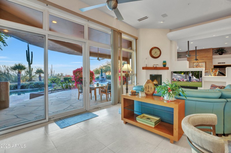 Living room view