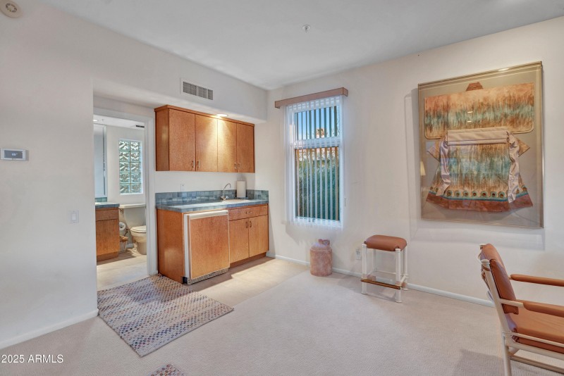 Casita wet bar