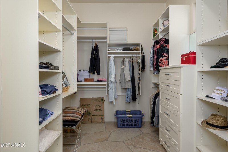 PRIMARY CLOSET