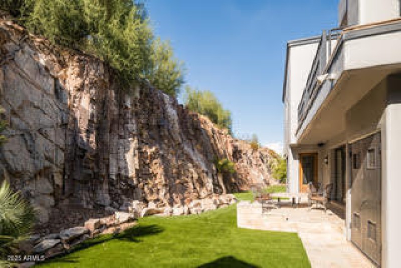 Mountain Yard/Waterfall