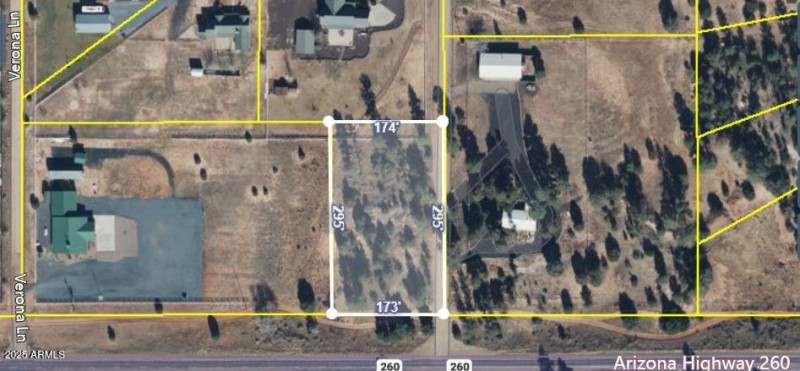 Lot Dimensions Aerial