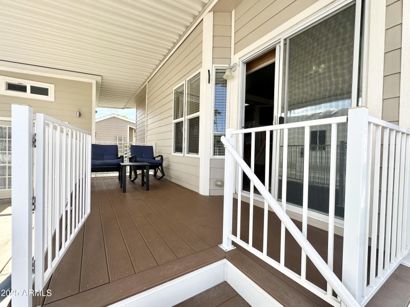 TREX DECK ENTRY