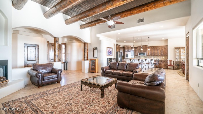 Living Room and Kitchen