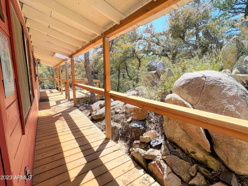 Walkway to front door