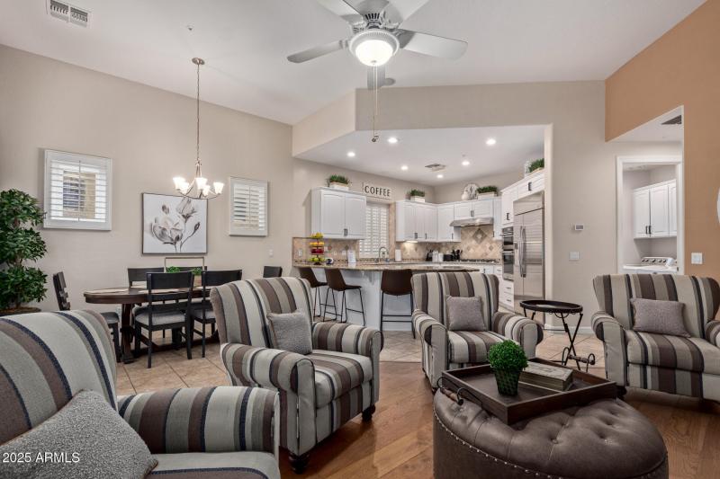 Family Room off of Kitchen