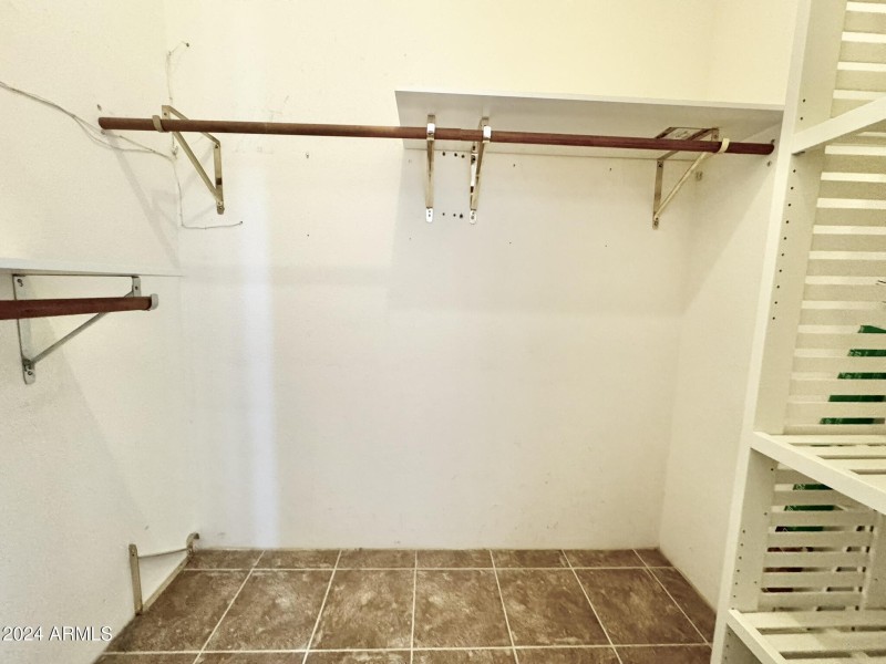 Primary walk in closet