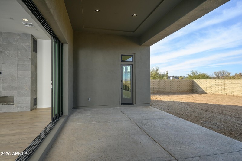 Large Covered Loggia