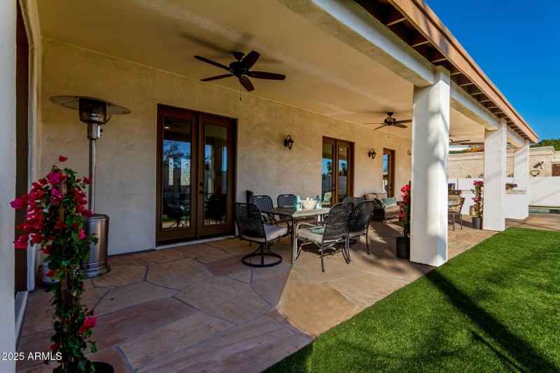 Oversized Covered Patio