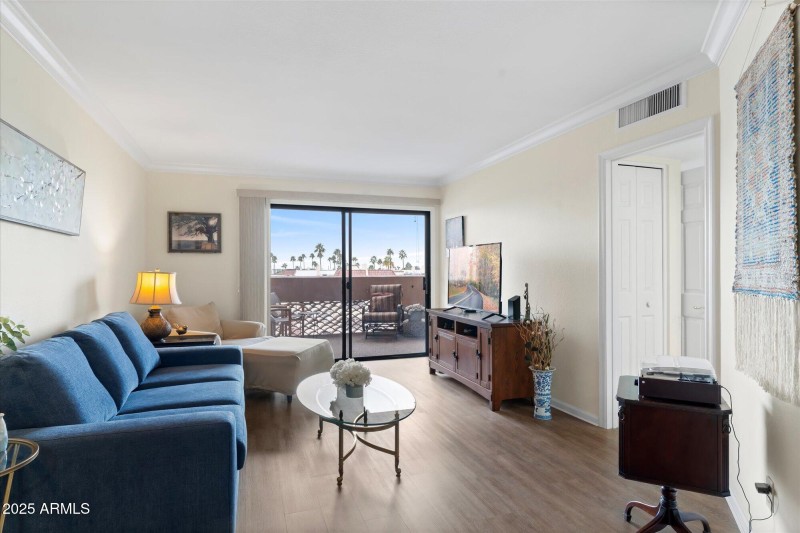 Great Room/Entry to Bathroom and Bedroom