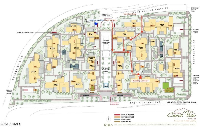 map of complex