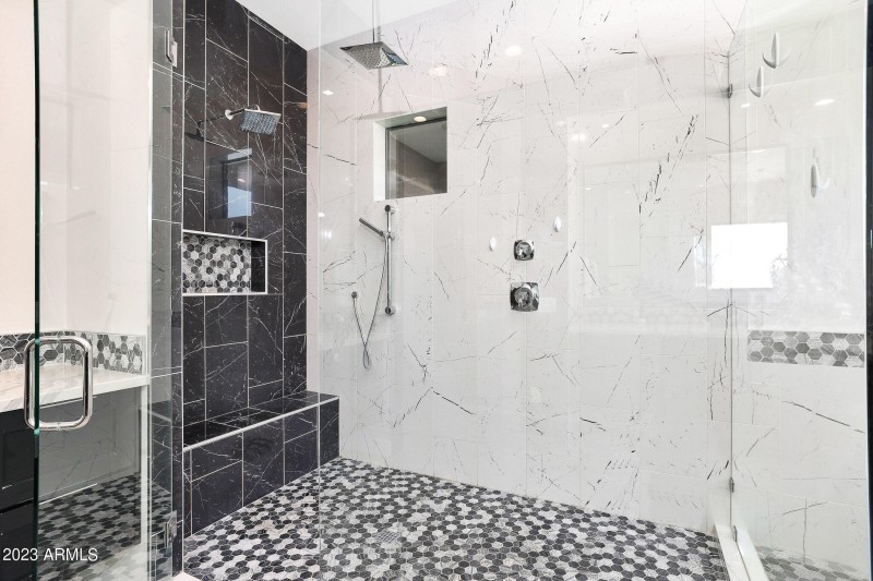 Modern Tiled Shower
