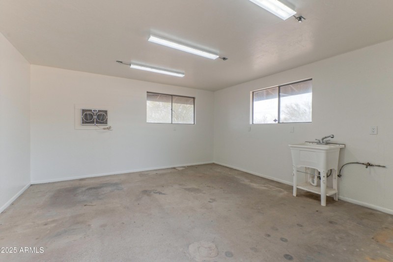 Shop is 256 square feet