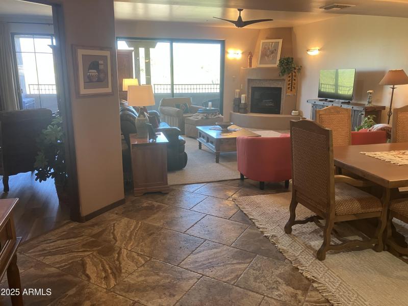 To Living and Master Bedroom